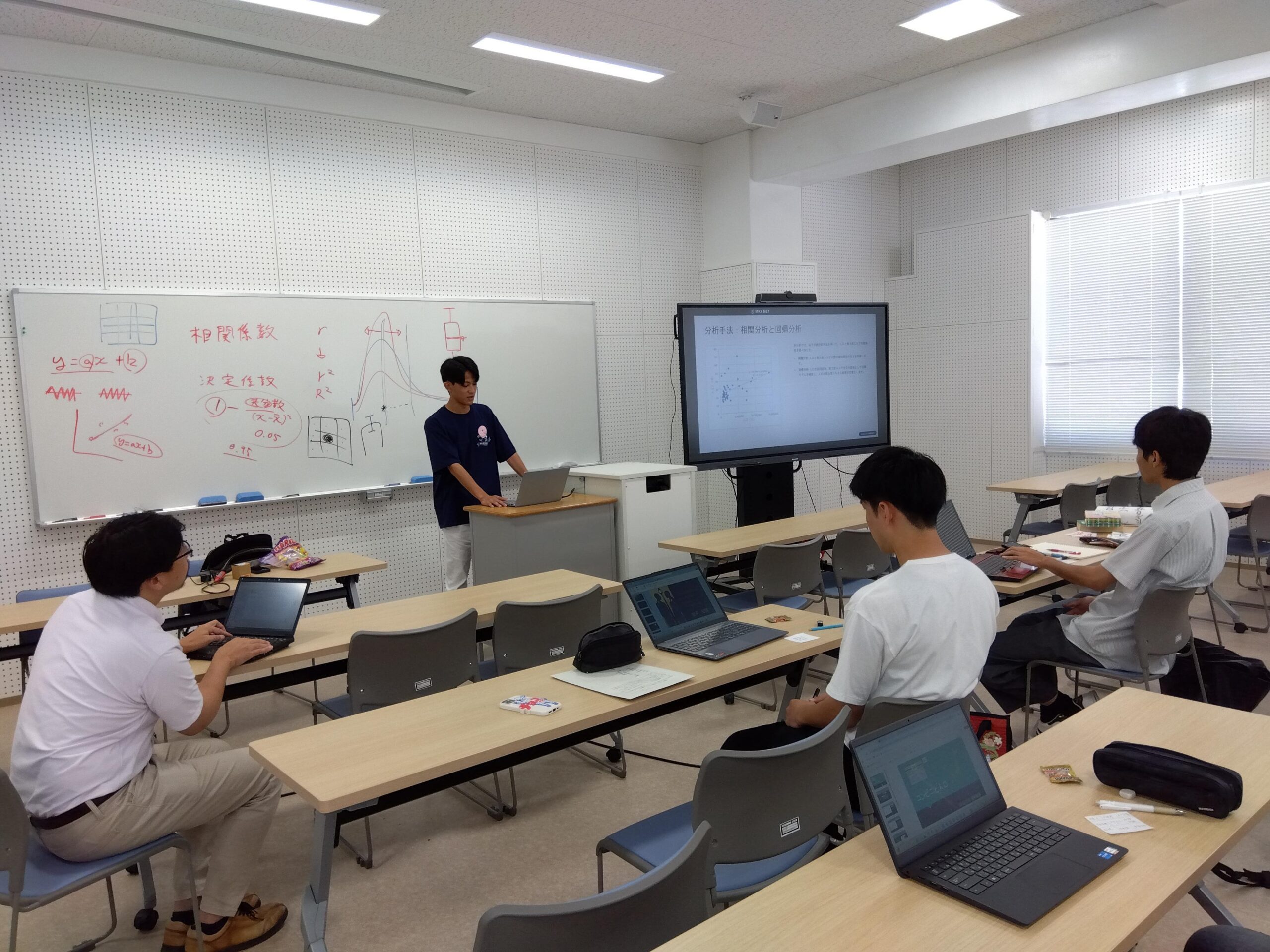 画像：【山口学芸大学】統計をもちいたプレゼンテーションにチャレンジしました。